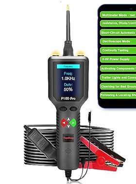 TopDiag P100 Pro Power Circuit Probe Kit， 9v-30v Automoti