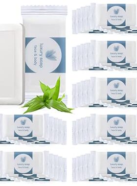 600 Pcs 0.35oz Mini Bar Soap Bulk Travel Soap Individuall