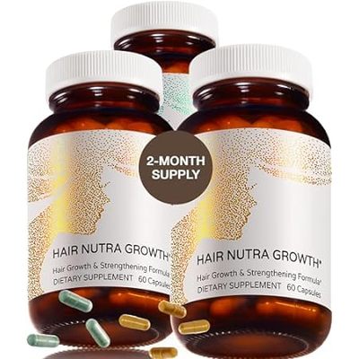 Hair Growth Vitamins Vegan Supplement for Women - USA Cli