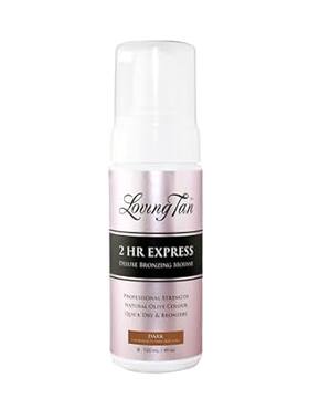 Loving Tan 2 HR Express Mousse， Dark- Streak Free， Natura