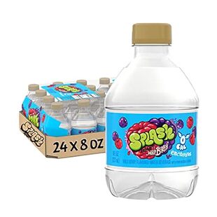 Splash Blast， Wild Berry Flavored Water， Zero Sugar， with