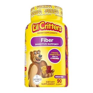 L’il Critters Fiber Daily Gummy Supplement for Kids， for