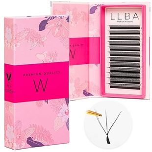 LLBA W Eyelashes Extensions - 3D Handmade Volume Eyelashe