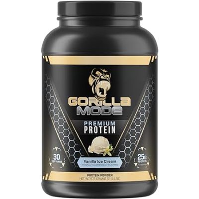 Gorilla Mode Premium Whey Protein - Vanilla Ice Cream / 2