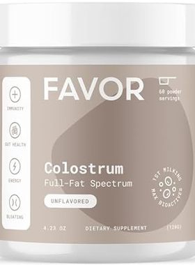 100% Pure Bovine Colostrum， 3rd Party Tested， Gut Health，