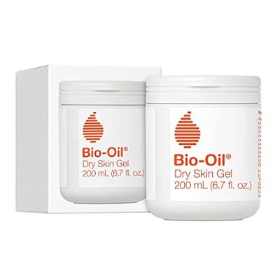 Bio-Oil Dry Skin Gel， Face and Body Moisturizer， Fast Abs