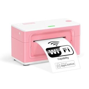 MUNBYN Wireless Thermal Printer, WiFi Shipping Label Prin