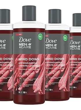 DOVE MEN + CARE Face + Body Wash For Men Wind Down Ashwag