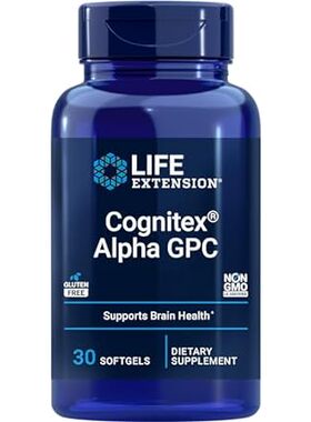 Life Extension Cognitex Alpha GPC – Alpha-Glyceryl Phosph