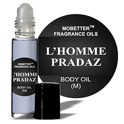 L'Homme Pradaz Cologne Fragrance Body Oil for Men by Mobe