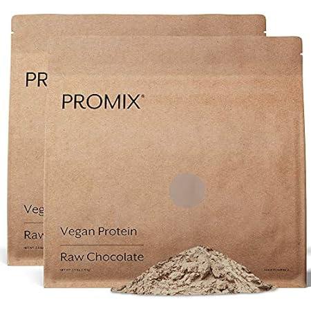 Promix Plant-Based Vegan Protein Powder， Raw Chocolate -