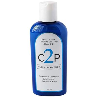 Exfoliating Facial and Body Scrub by Clear 2 Perfection f