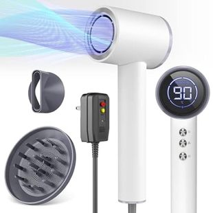 Professional Hair Dryer Blow Dryer with Diffuser, 110,000