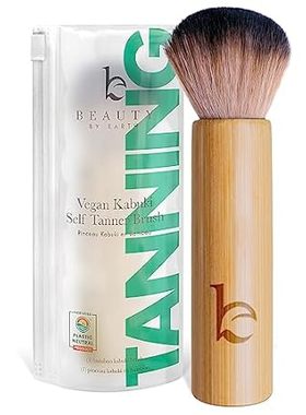 Bronzer Brush for Face - Kabuki Brush for Powder Foundati
