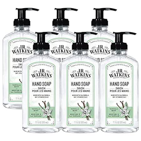 J.R. Watkins Gel Hand Soap， Scented Liquid Hand Wash for
