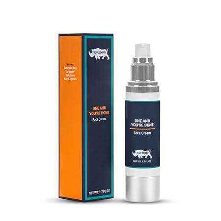 One and You're Done Mens Face Cream 1.7 Fl. Oz Scentless，