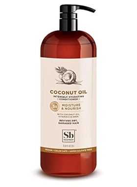 Soapbox Coconut Oil Conditioner， Sulfate Free， Paraben Fr