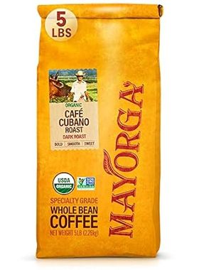 Mayorga Dark Roast Coffee 5lb bag Cubano Roast Coffee 100