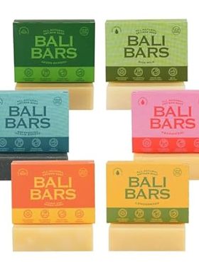 Bali Bars Natural Soap Bar For Men and Women Dry Sensitiv