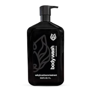 Black Wolf Charcoal Powder Body Wash for Men, 1 Liter - C