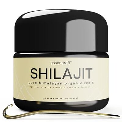 Shilajit Pure Himalayan Organic Shilajit Resin， 500mg Max