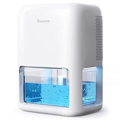 BREEZOME 60 OZ Dehumidifiers for Home， Dual-Semiconductor