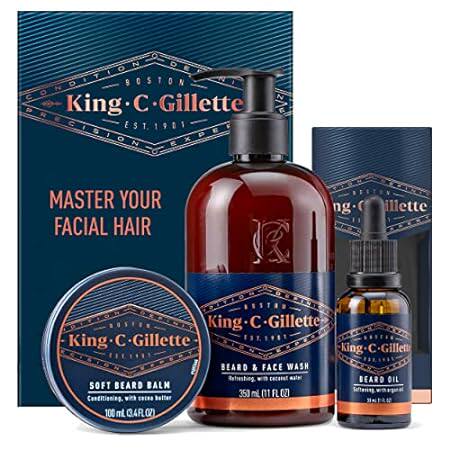 King C. Gillette Soft Beard Balm， Deep Conditioning with