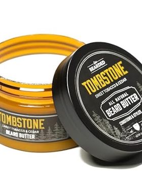 Live Bearded: Beard Butter， Made in USA - Tombstone， 3oz