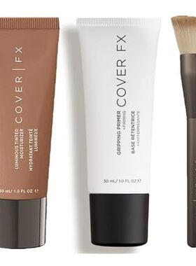 COVER FX Luminous Trio Tinted Moisturizer， Prebiotic and