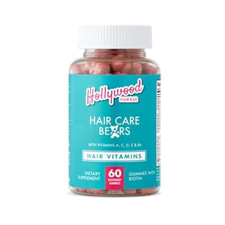 Hollywood Hair Bar Hair Care Bear Gummy Vitamins - for Al