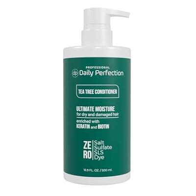 Tea Tree Conditioner with Biotin and Keratin，Salt-Free， S