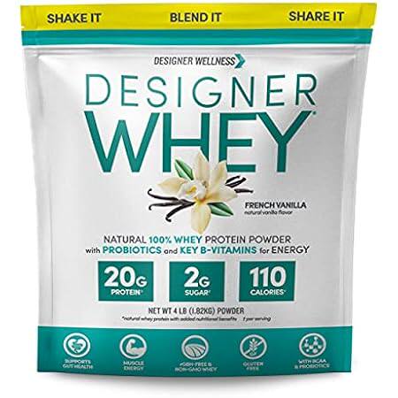 Designer Wellness， Designer Whey， Natural When Protein Po