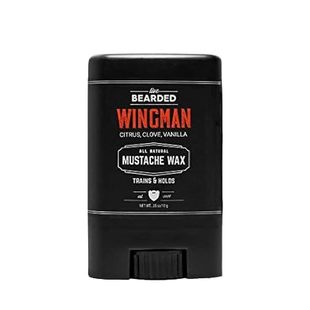 Live Bearded: Mustache Wax - Wingman - 0.35 Oz - Medium H