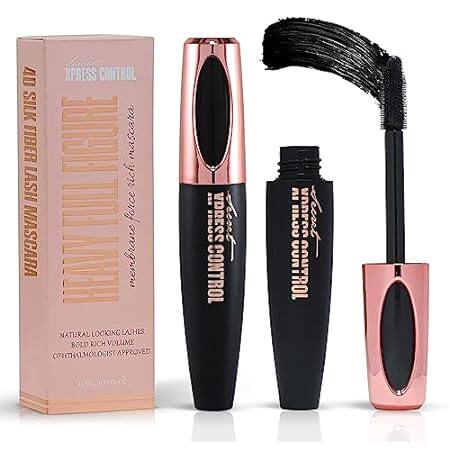 4D Silk Fiber Lash Mascara， Lengthening and Thick， Volume