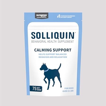 Nutramax Solliquin Calming Behavioral Health Supplement f