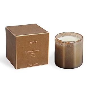 LAFCO New York Holiday Signature Candle， Birchwood Molass
