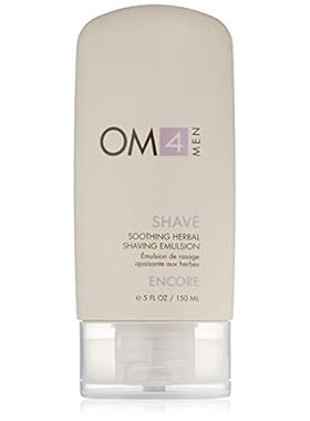 OM4 Shave: Soothing Herbal Shaving Emulsion - Mens Groomi