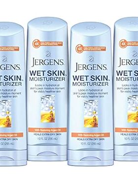 Jergens Wet Skin Body Moisturizer with Restoring Argan Oi