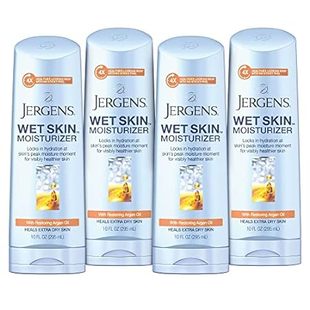 Jergens Wet Skin Body Moisturizer with Restoring Argan Oi