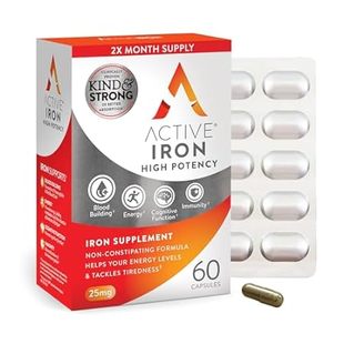 Active Iron High Potency Iron Supplement， 2X Better Absor