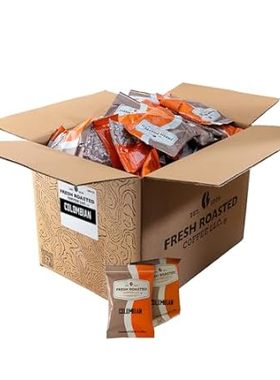 Fresh Roasted Coffee， Colombian Supremo， Kosher， Pre-Grou