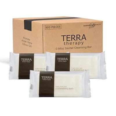 Terra Therapy Sachet Wrapped Cleansing Bar | Amenities fo