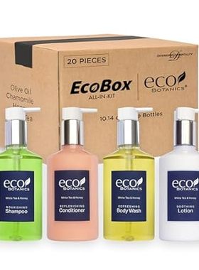 1-Shoppe Eco Botanics 20 Piece Ecobox All-In-Kit | White