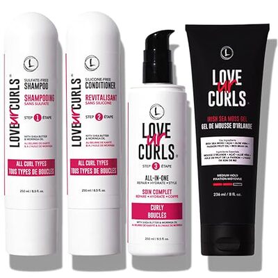 LUS (Love Ur Self) Ultra-Defining Curl Kit for Curly Hair