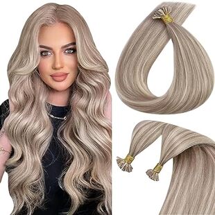 Sunny Blonde U Tip Hair Extensions 18inch U Tip Hair Exte
