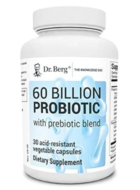Dr. Berg's Probiotic Capsules with 60 Billion Probiotics