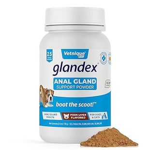 Glandex Dog Fiber Supplement Powder for Anal Glands with