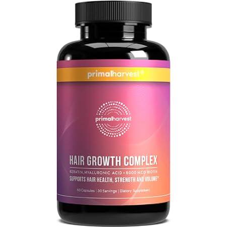 Primal Harvest Hair Growth Vitamins， Hair Growth for Wome
