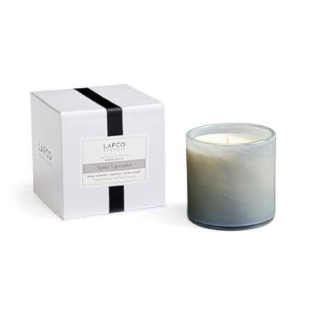 LAFCO New York Signature Candle， Spike Lavender - 15.5 oz