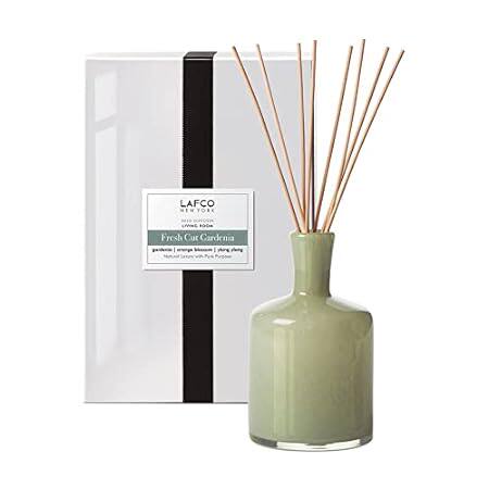 LAFCO New York Signature Reed Diffuser， Fresh Cut Gardeni